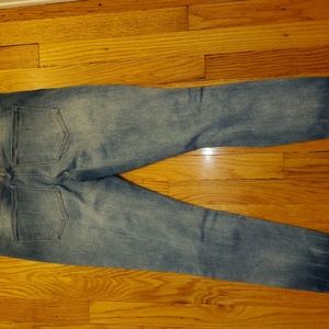 Express Denim Crop size 8